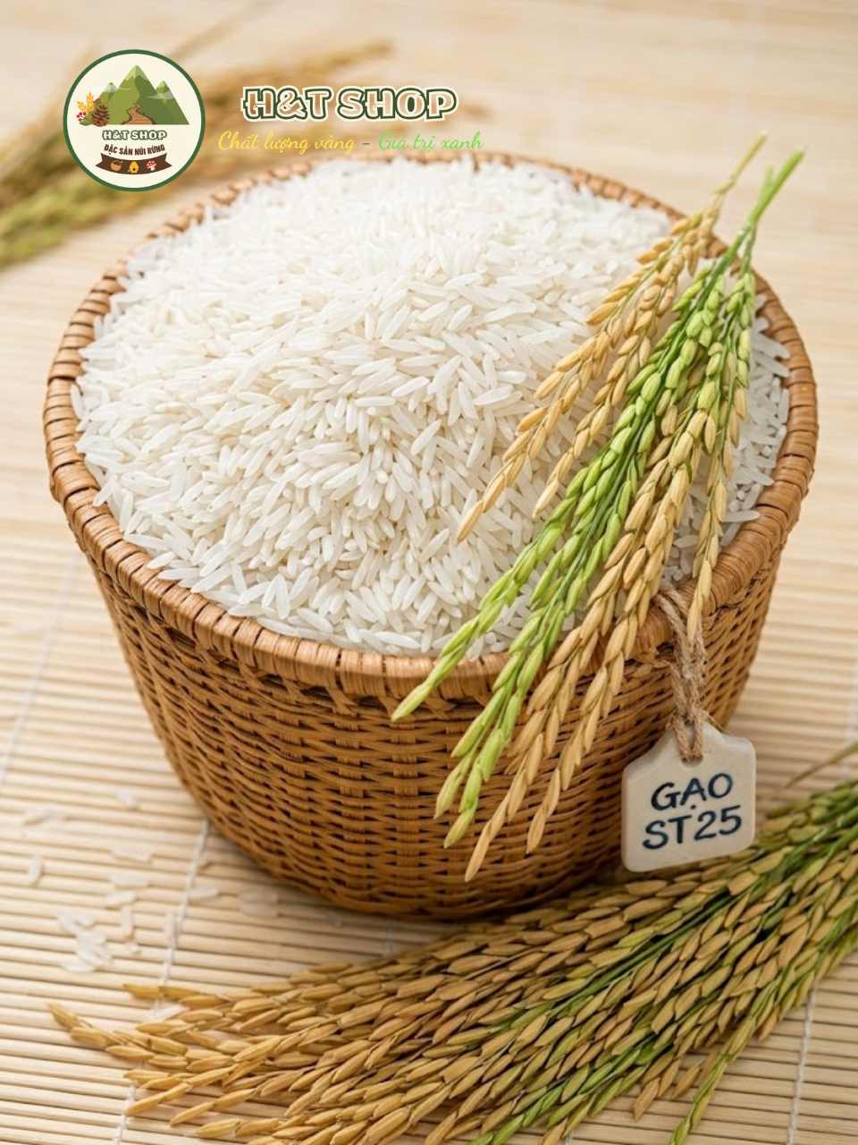 Gạo ST 25 loại VIP