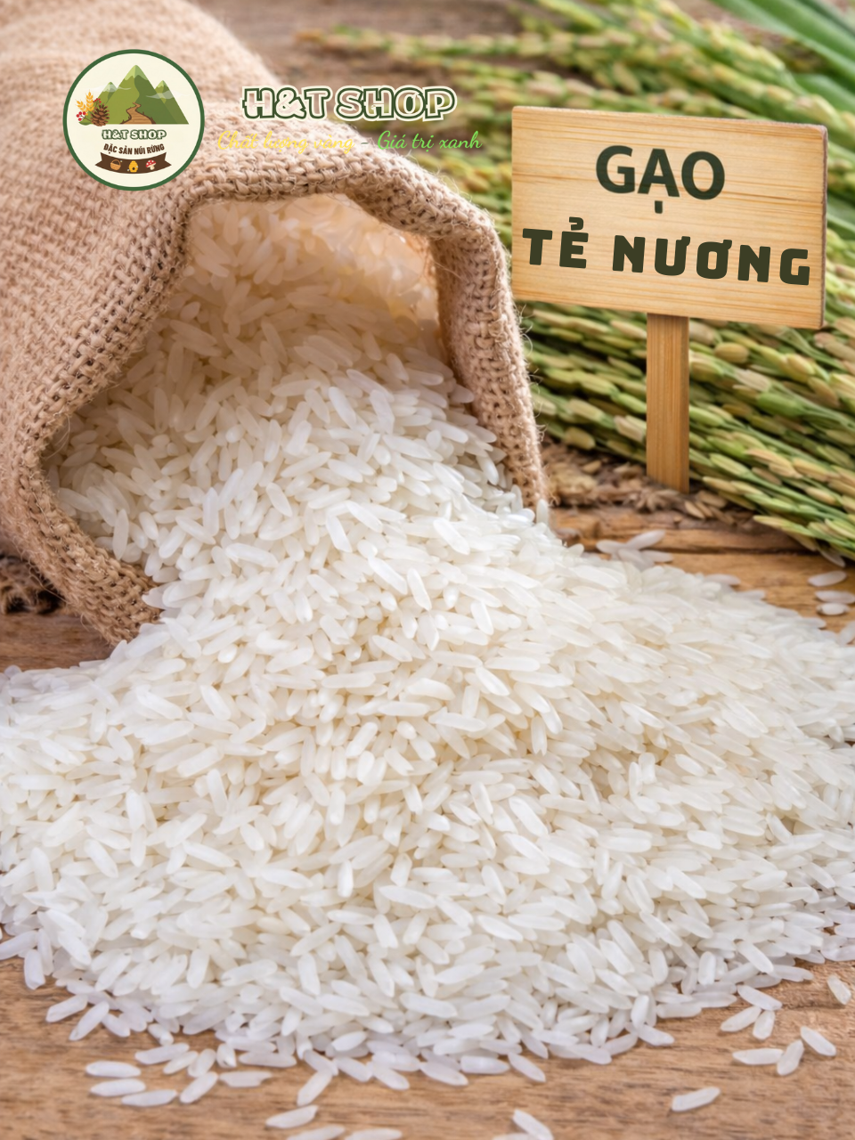Gạo tẻ nương dẻo thơm