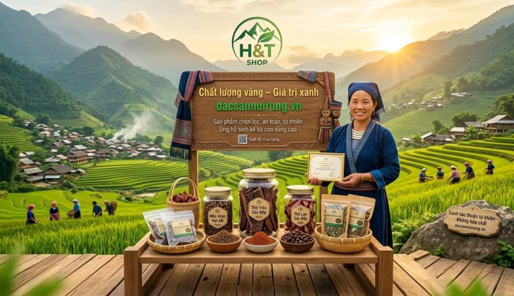 H&T Shop Đặc Sản Núi Rừng